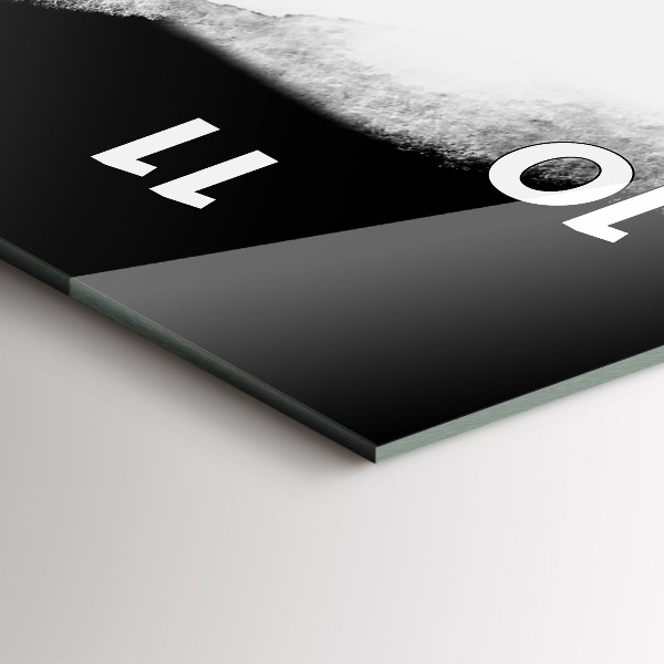 Horloge rectangulaire verticale 'Portrait d''une femme'