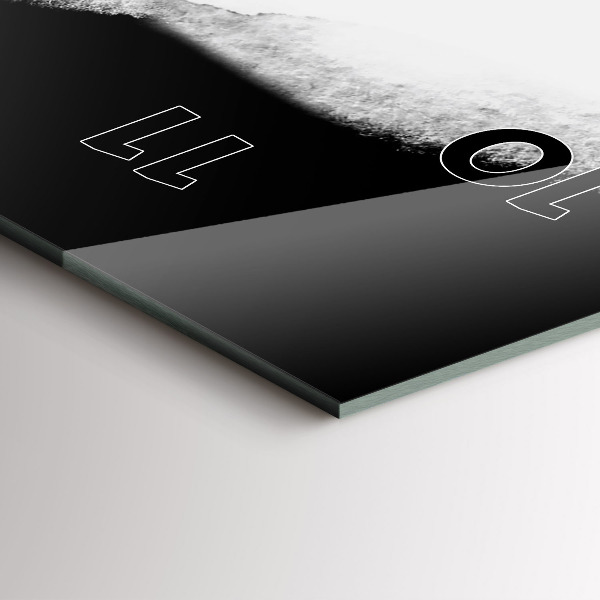 Horloge rectangulaire verticale 'Portrait d''une femme'