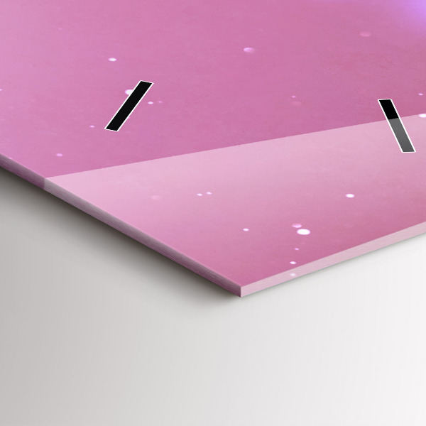 Horloge murale verticale 'Livre d''abstraction'