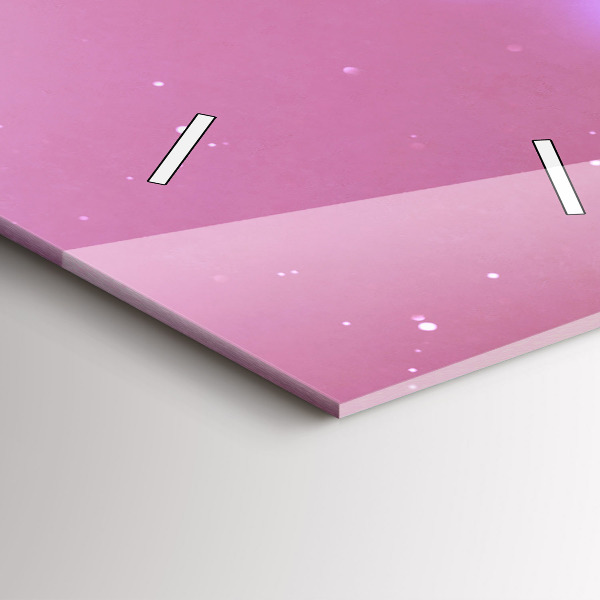 Horloge murale verticale 'Livre d''abstraction'