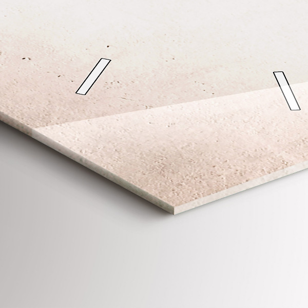 Horloge rectangulaire verticale vélo italien