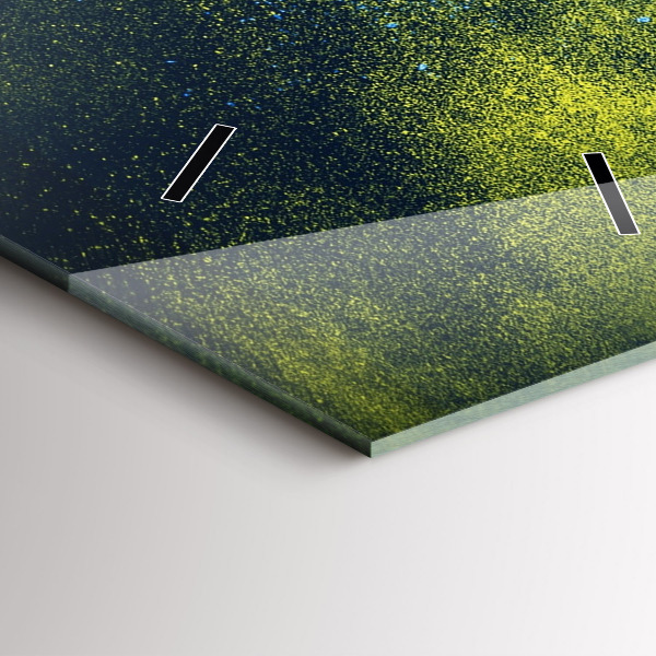 Horloge murale verticale Perroquet coloré