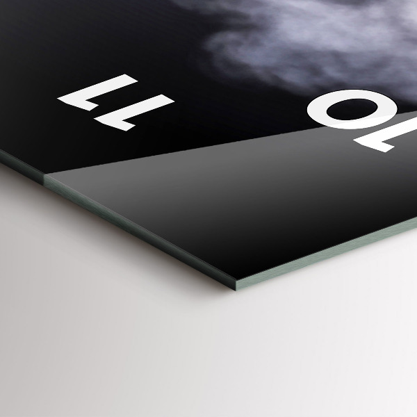 Horloge rectangulaire verticale Vieille voiture vintage