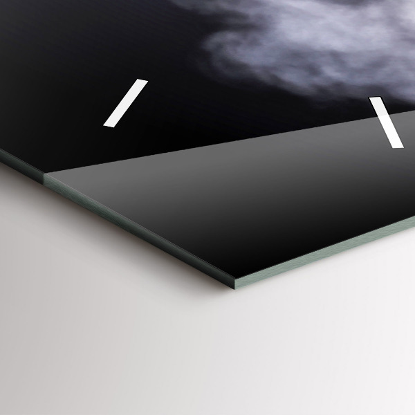 Horloge rectangulaire verticale Vieille voiture vintage