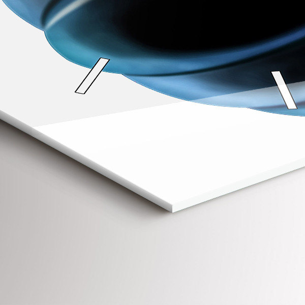 Horloge rectangulaire verticale Ballon dans le ciel