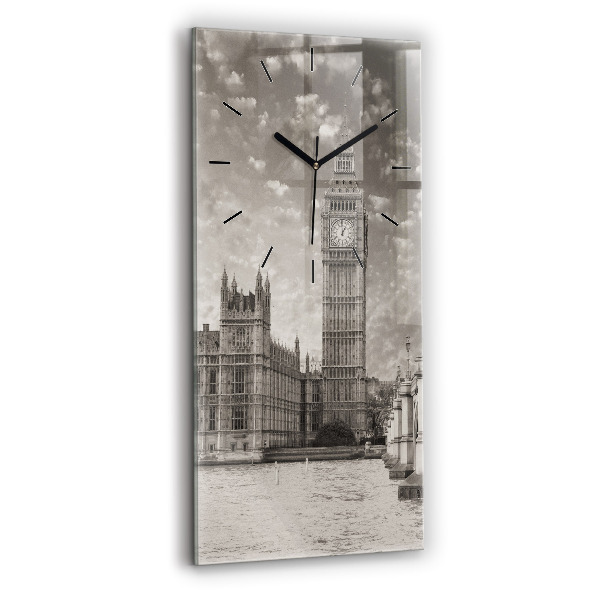 Horloge rectangulaire verticale Londres Angleterre Big Ben