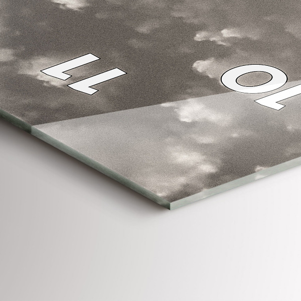 Horloge rectangulaire verticale Londres Angleterre Big Ben