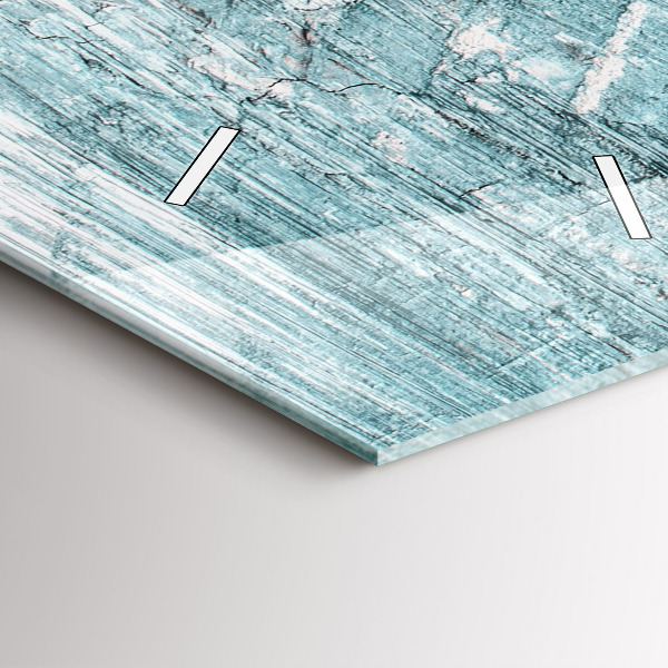 Horloge rectangulaire verticale 'Texture d''huile abstraite'