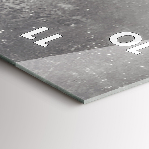 Horloge rectangulaire verticale Éléphant