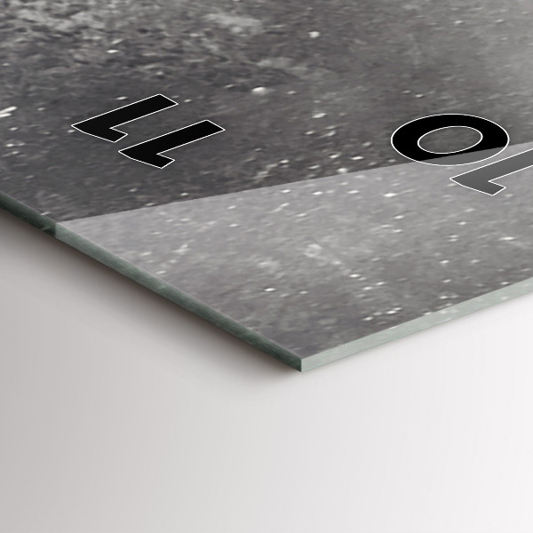 Horloge rectangulaire verticale Éléphant