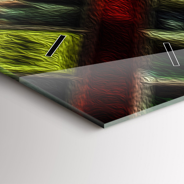 Horloge rectangulaire verticale Les taxis de New York