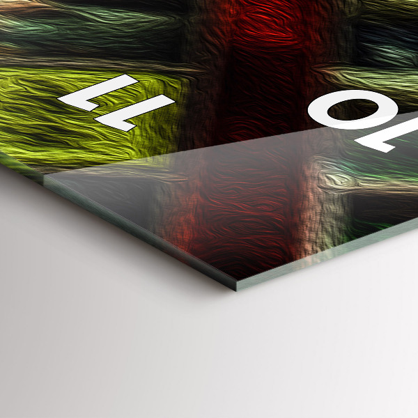 Horloge rectangulaire verticale Les taxis de New York