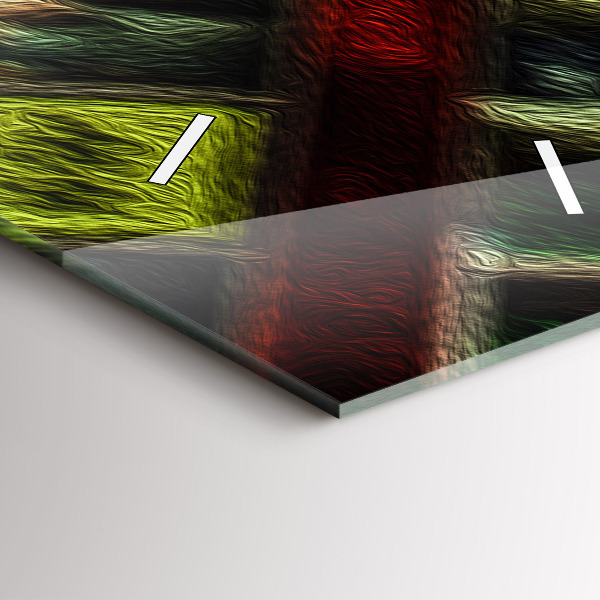 Horloge rectangulaire verticale Les taxis de New York