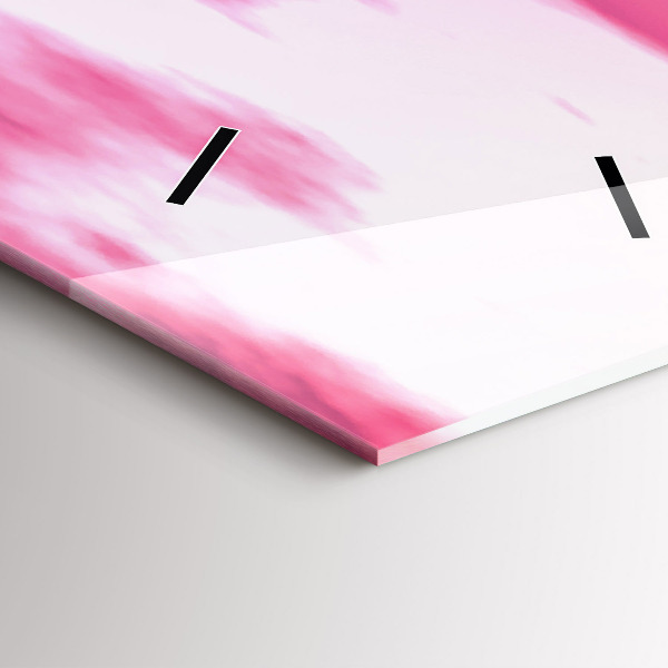 Horloge rectangulaire verticale Coucher de soleil à Stonehenge