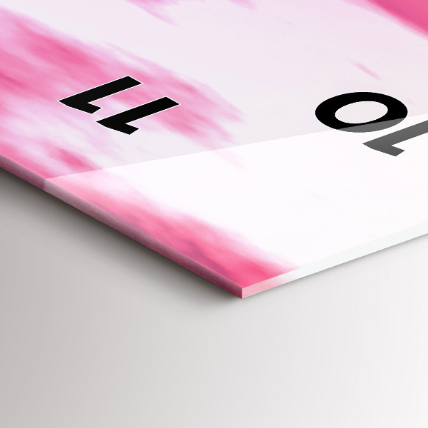 Horloge rectangulaire verticale Coucher de soleil à Stonehenge