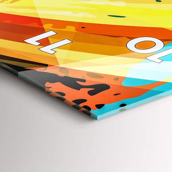 Horloge rectangulaire verticale Contexte abstrait