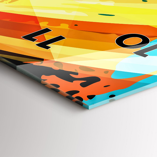 Horloge rectangulaire verticale Contexte abstrait