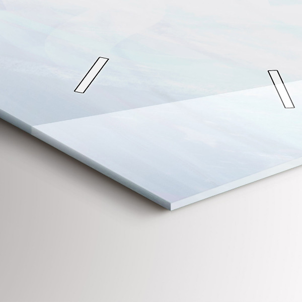 Horloge rectangulaire verticale Des gens colorés