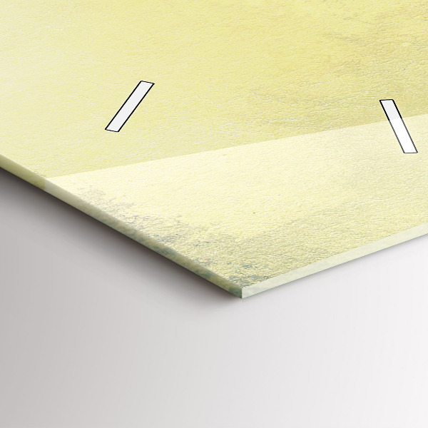 Horloge rectangulaire verticale Village de pêcheurs