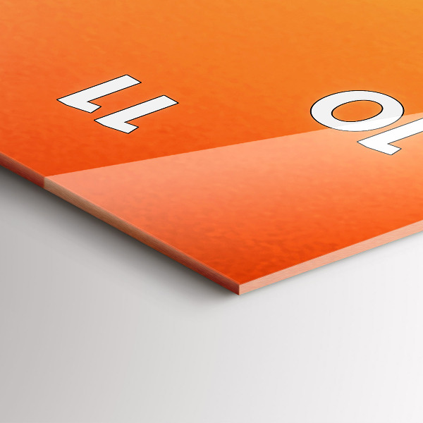 Horloge rectangulaire verticale Wat Arun, Bangkok, Thaïlande