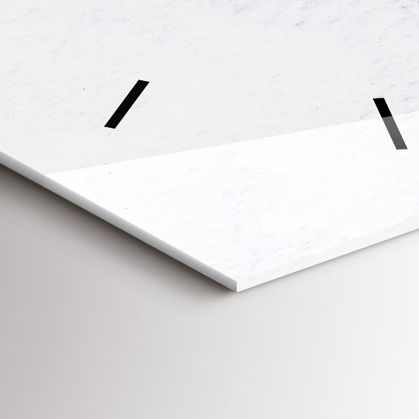 Horloge rectangulaire verticale Oiseaux en vol