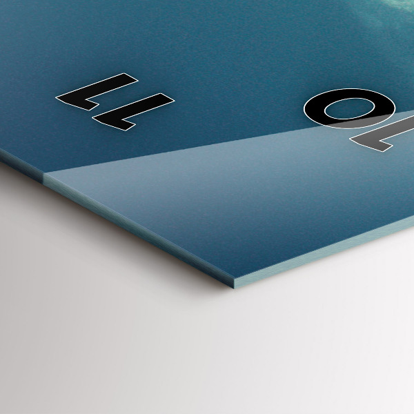 Horloge rectangulaire verticale Voiture avec planche de surf