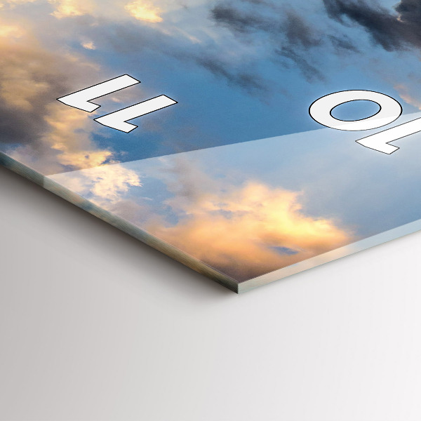 Horloge murale verticale La Grande Muraille de Chine