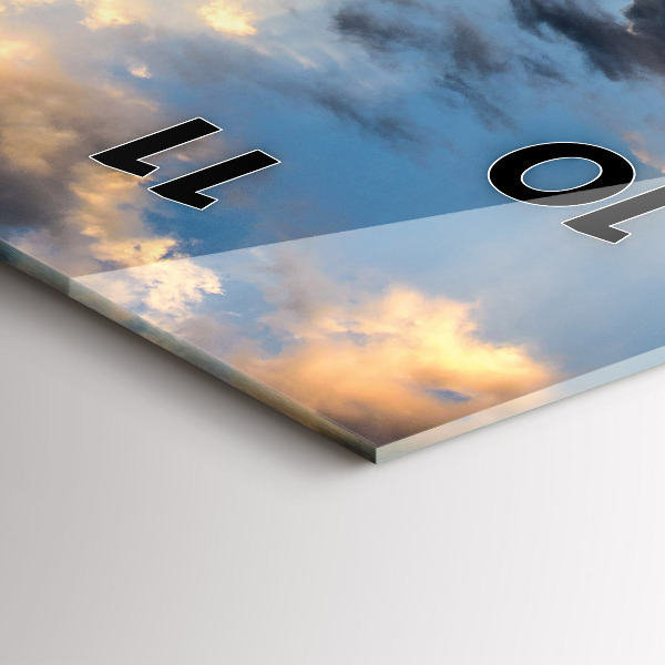 Horloge murale verticale La Grande Muraille de Chine