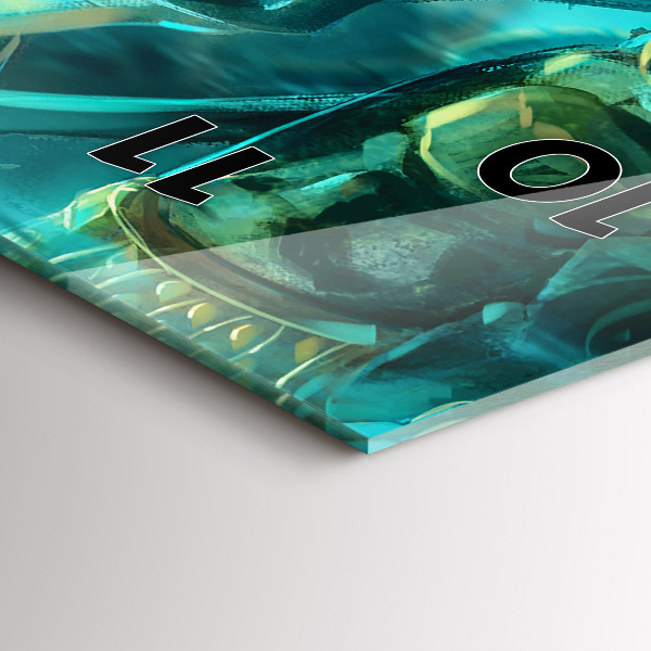 Horloge murale verticale Enfants dans la forêt