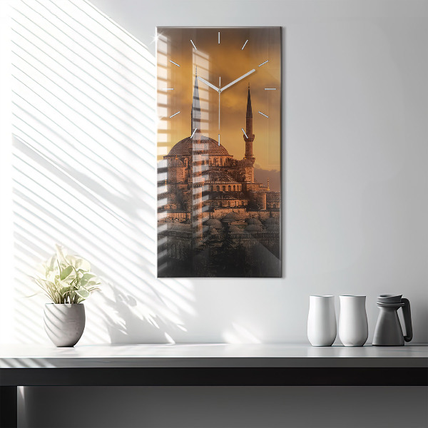 Horloge murale verticale Mosquée à Istanbul