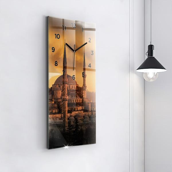 Horloge murale verticale Mosquée à Istanbul