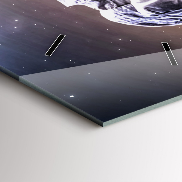 Horloge murale verticale 'Astronaute dans l''espace'