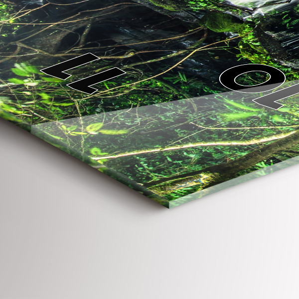 Horloge murale verticale Cascade Thaïlande