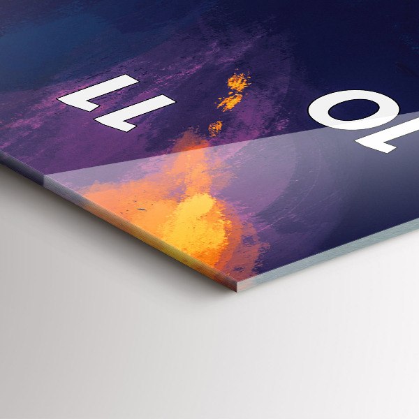 Horloge murale verticale Bébé et ballons