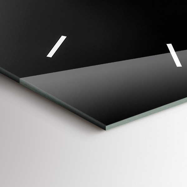 Horloge rectangulaire verticale 'Fleur d''orchidée sur l''eau'