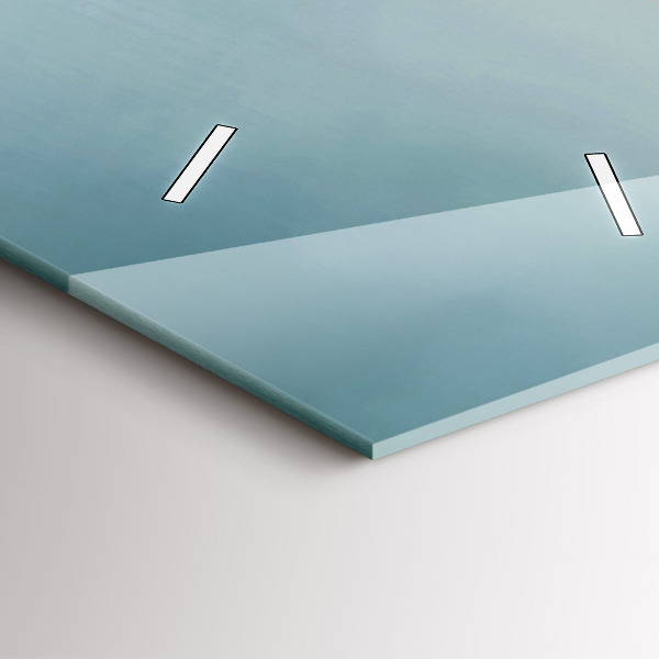 Horloge murale verticale Flamant rose surréaliste