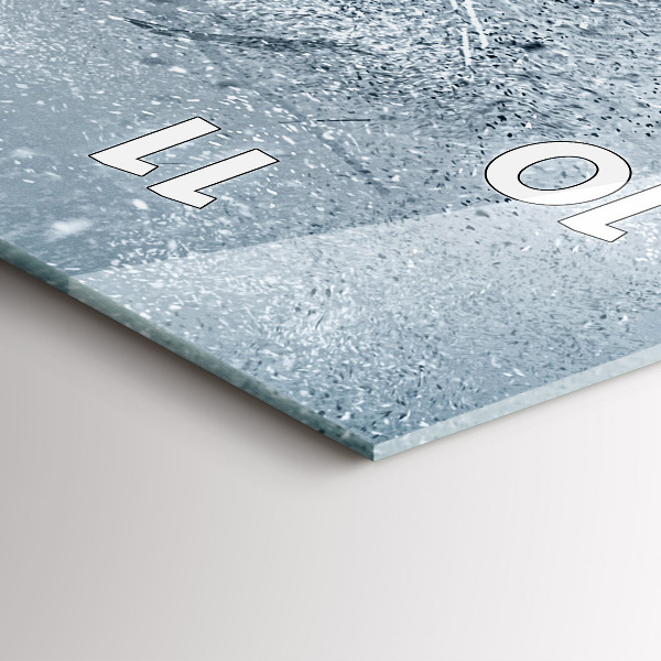 Horloge murale verticale Homme qui court