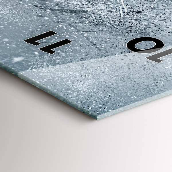 Horloge murale verticale Homme qui court