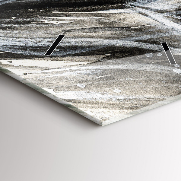 Horloge murale verticale Portrait peint