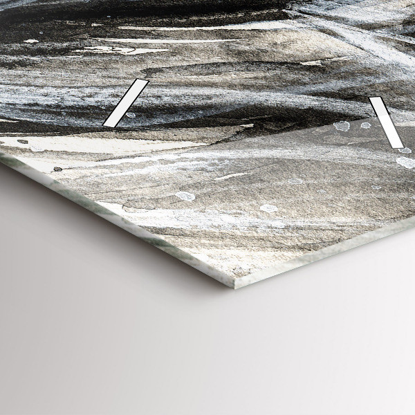 Horloge murale verticale Portrait peint