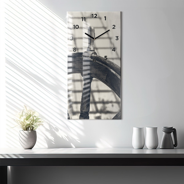 Horloge murale verticale Navire antique