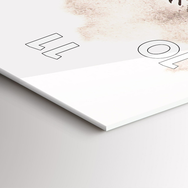 Horloge murale verticale Chevaux au galop