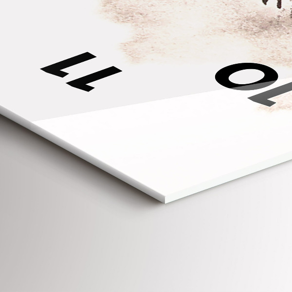 Horloge murale verticale Chevaux au galop