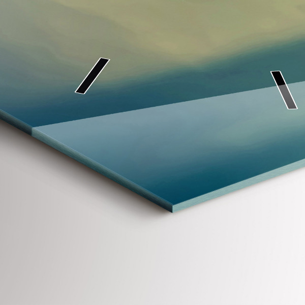 Horloge murale verticale 'Phare sur l''eau'