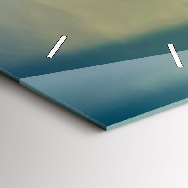 Horloge murale verticale 'Phare sur l''eau'