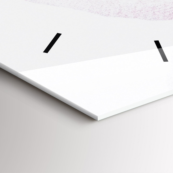 Horloge murale verticale Fleurs de pavot séchées