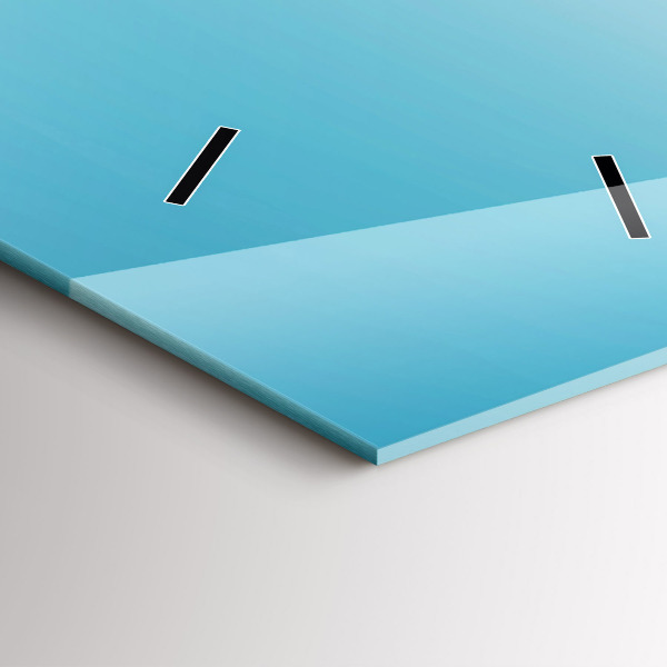 Horloge murale verticale 'L''île volante'