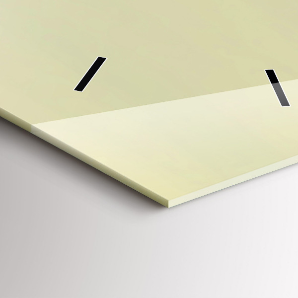 Horloge murale verticale Aigle de la forêt brumeuse