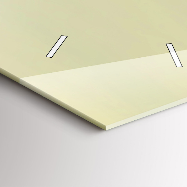 Horloge murale verticale Aigle de la forêt brumeuse