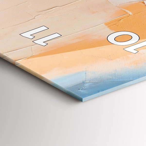 Horloge murale verticale 'Portrait d''une femme'